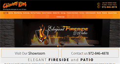 Desktop Screenshot of elegantfireside.com